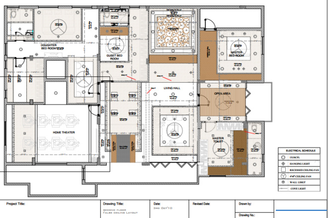 Detailed floor plan